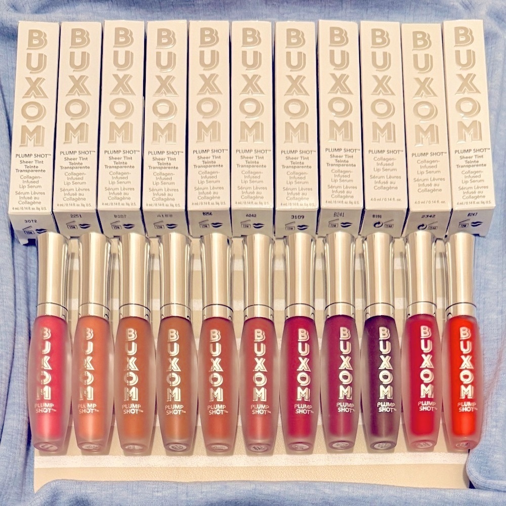 🆕 Buxom Plump Shot Collagen-Infused Lip Serum - 14 Shades All NIB